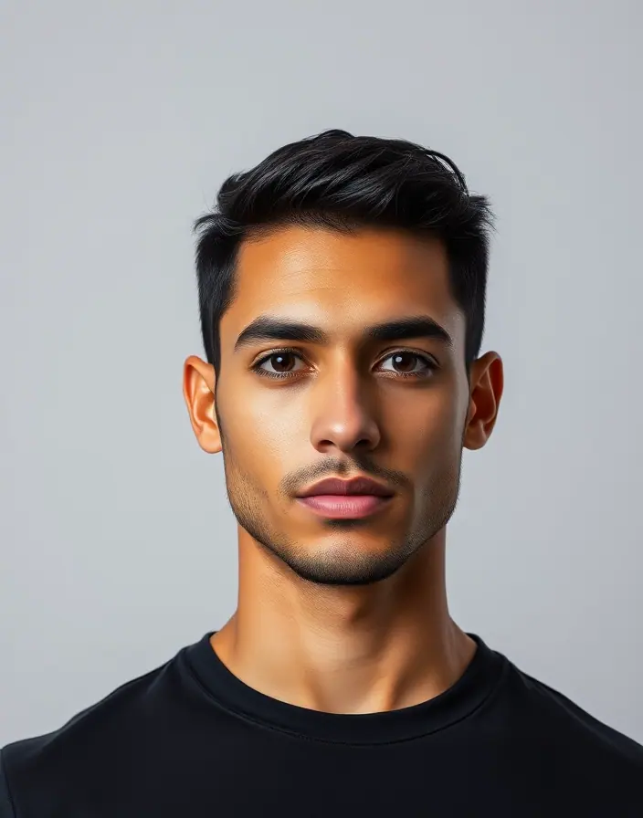 After mid fade and line-up